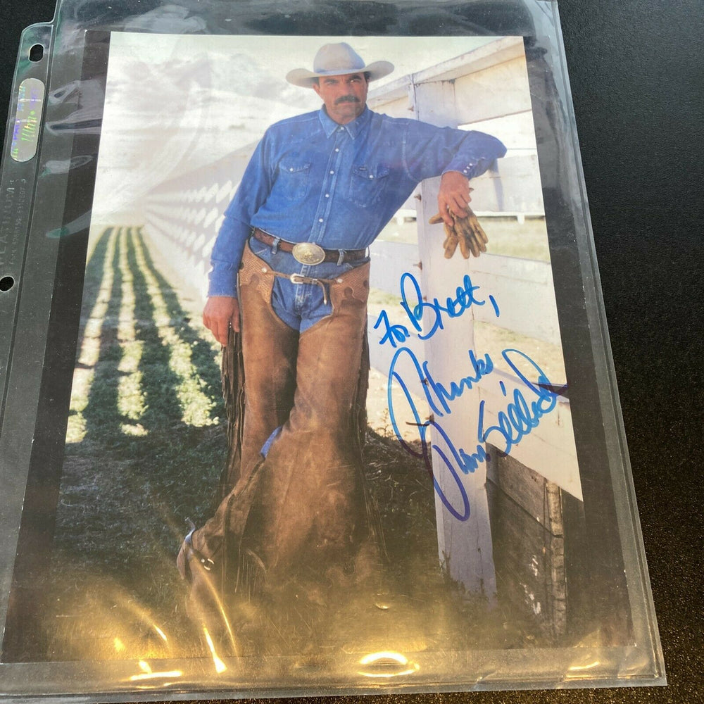 Tom Selleck Signed Autographed Vintage Photo