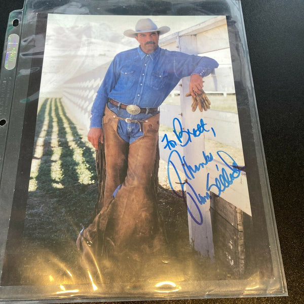 Tom Selleck Signed Autographed Vintage Photo