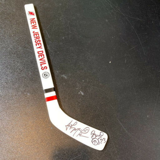 Bruce Driver & John MacLean Signed New Jersey Devils Mini Hockey Stick