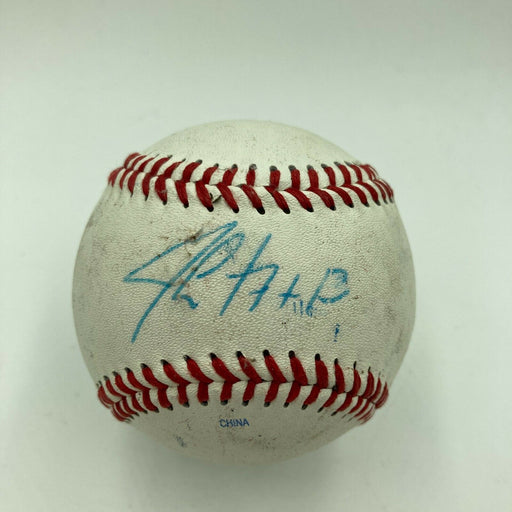 Jim Leyritz Signed Autographed Official League Baseball