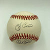 Yogi Berra & Son Dale Berra Signed American League Baseball JSA COA