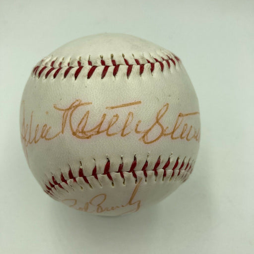 Babe Ruth Single Signed 1946 Baseball Sweet Spot Autograph JSA COA