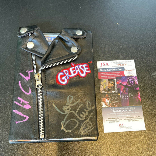 Olivia Newton-John & Stockard Channing Grease Cast Signed DVD Set With JSA COA