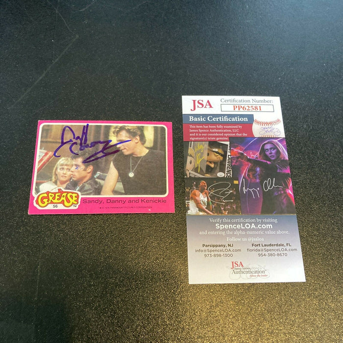 Jeff Conaway Signed Autographed Grease 1978 Paramount Trading Card JSA COA
