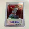 2016 Donruss Signature Pete Rose #6/25 Signed Autographed Baseball Card Auto