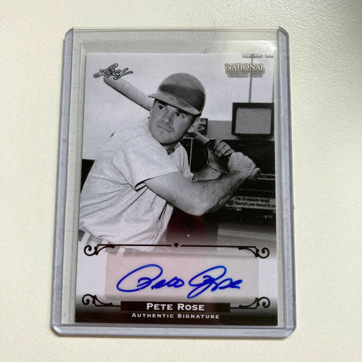 2012 Leaf National Convention Pete Rose Auto #5/5 Signed Baseball Card