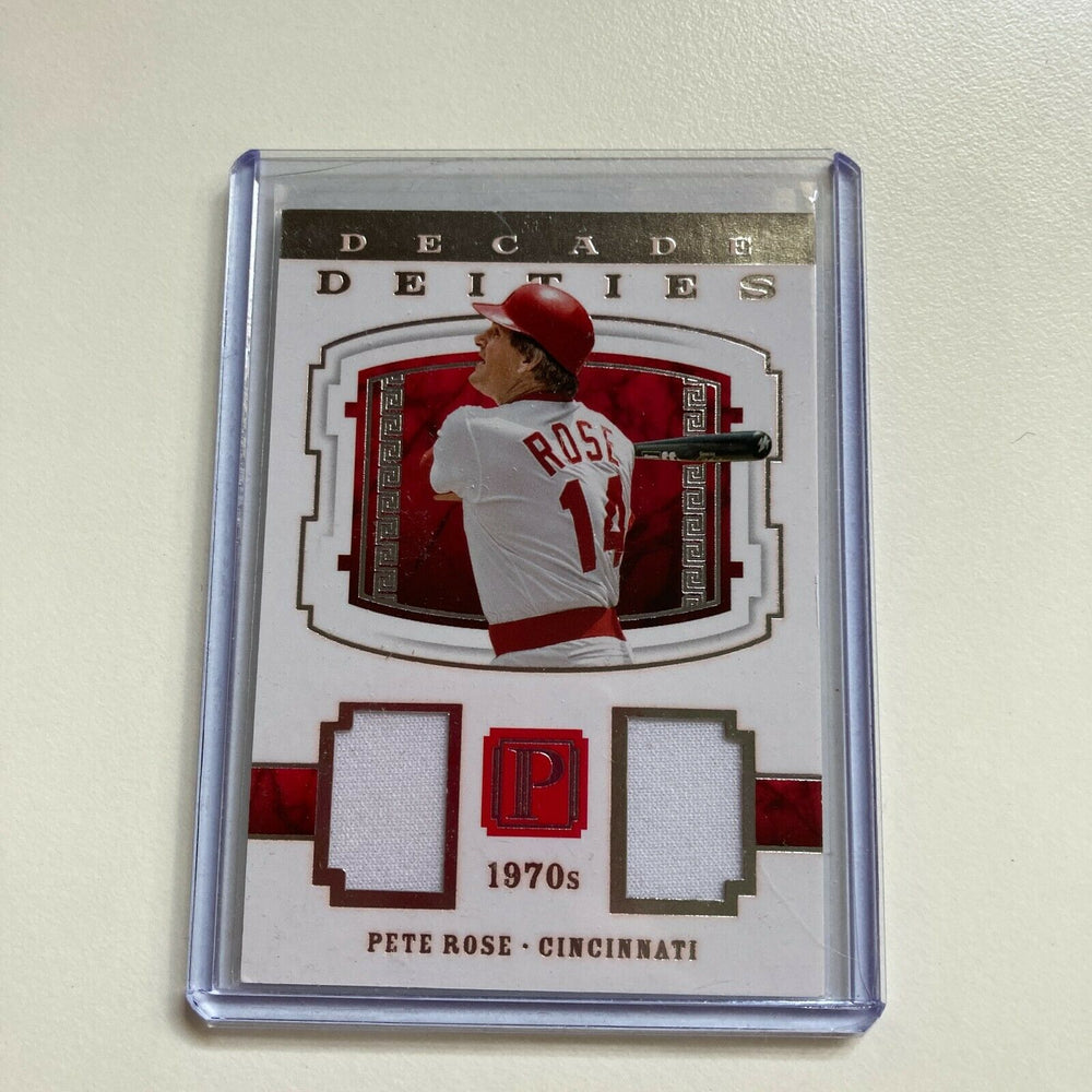 2016 Panini Pete Rose Game Used Jersey Card #83/99