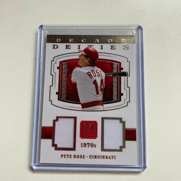 2016 Panini Pete Rose Game Used Jersey Card #83/99