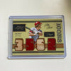 2016 Playoff Prime Cuts #7/25 Pete Rose Game Used Jersey Bat Card