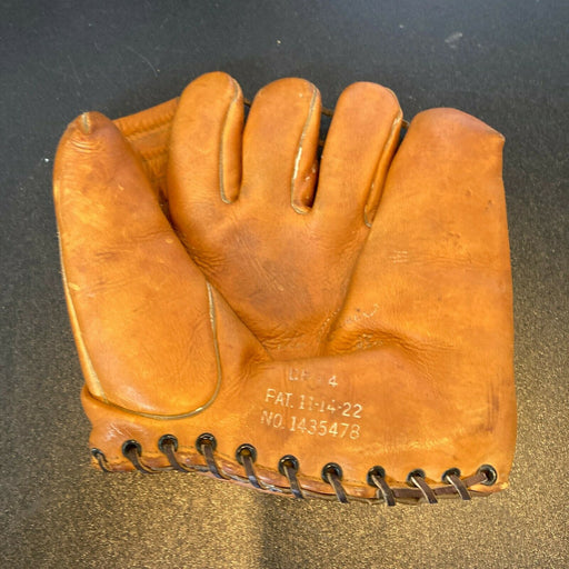 Pete Reiser Vintage 1940's Game Model Baseball Glove Mitt