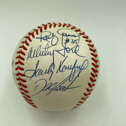 Sandy Koufax Tom Seaver Cy Young Award Winners Multi Signed Baseball PSA DNA COA
