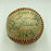 Jimmie Foxx HOF Legends 1963 All Star Game Dinner Multi Signed Baseball PSA DNA