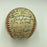 1950 St. Louis Browns Team Signed Official American League Baseball JSA COA