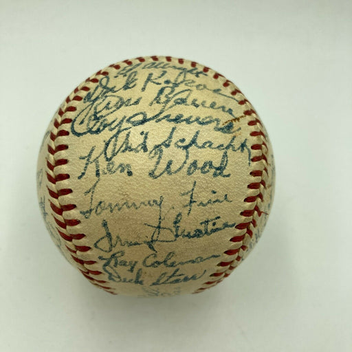 1950 St. Louis Browns Team Signed Official American League Baseball JSA COA