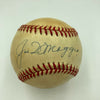 Joe Dimaggio Signed Autographed Official American League Baseball JSA COA