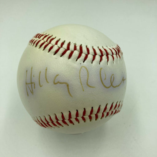 Hillary Clinton Signed Autographed Baseball With JSA COA First Lady