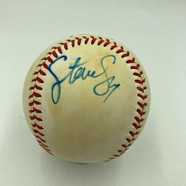 Steve Sax Signed Vintage Rawlings Official 1982 All Star Game Baseball