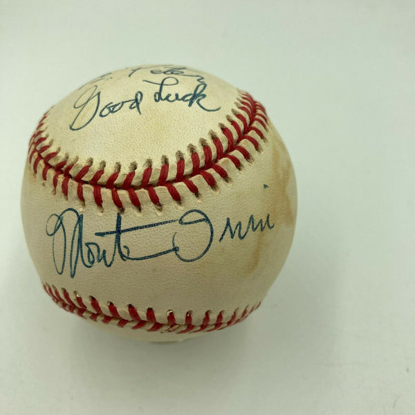 Monte Irvin Signed Vintage Official National League Baseball