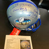 Beautiful Super Bowl MVP's Signed Full Size Helmet Troy Aikman Montana JSA COA