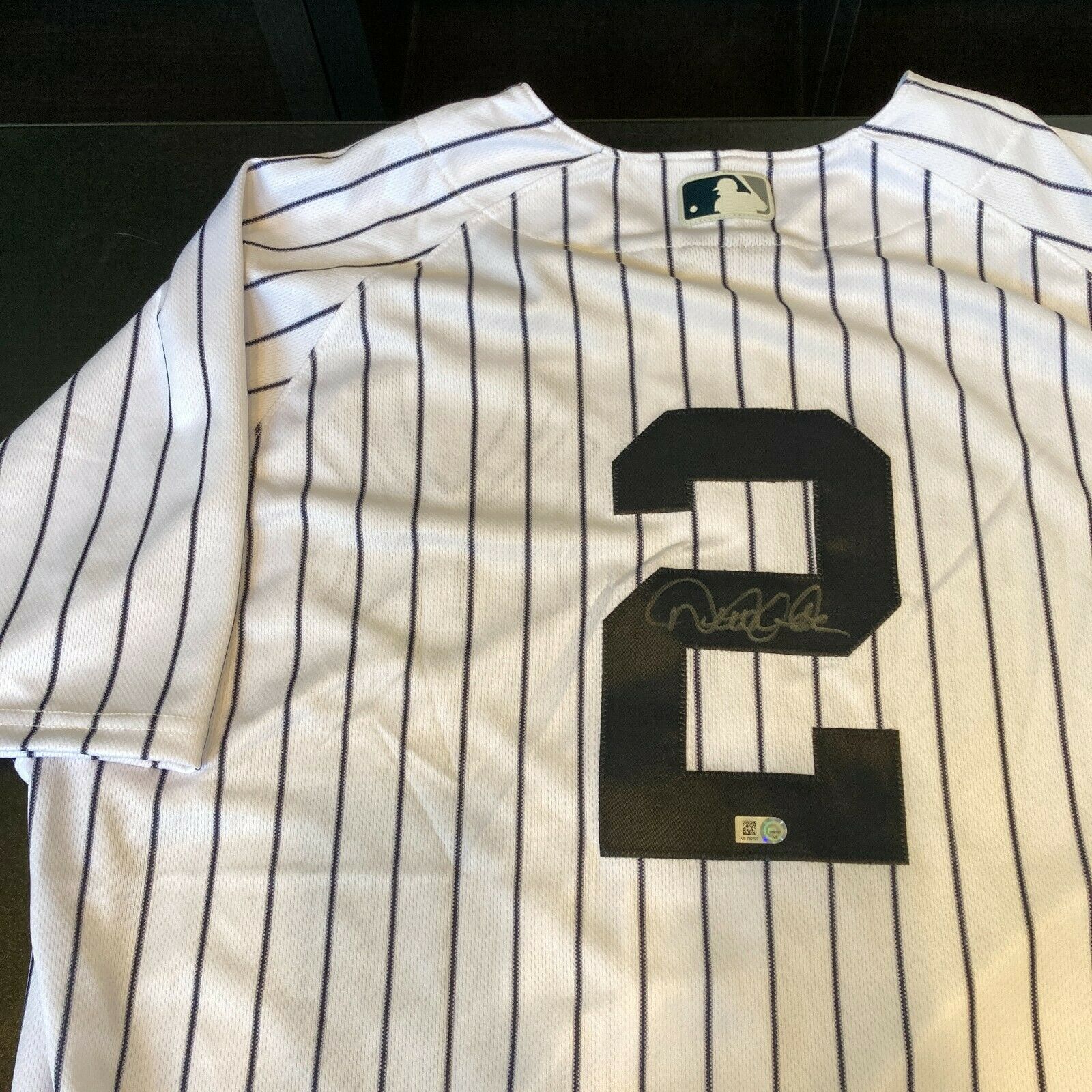 Derek Jeter Signed Authentic Nike New York Yankees Game Model