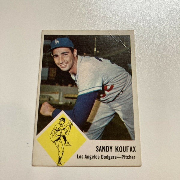 1963 Fleer #42 Sandy Koufax Dodgers