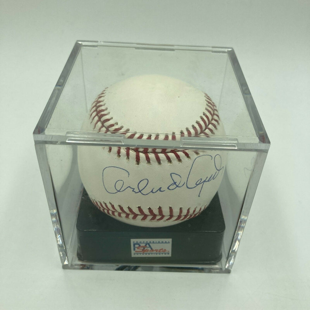 Orlando Cepeda Signed MLB Baseball PSA DNA Graded GEM MINT 10
