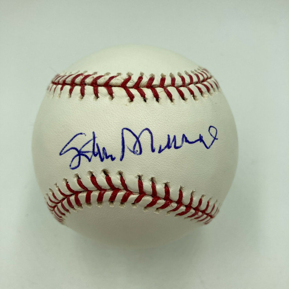 Nice Stan Musial Signed Official Major League Baseball JSA COA