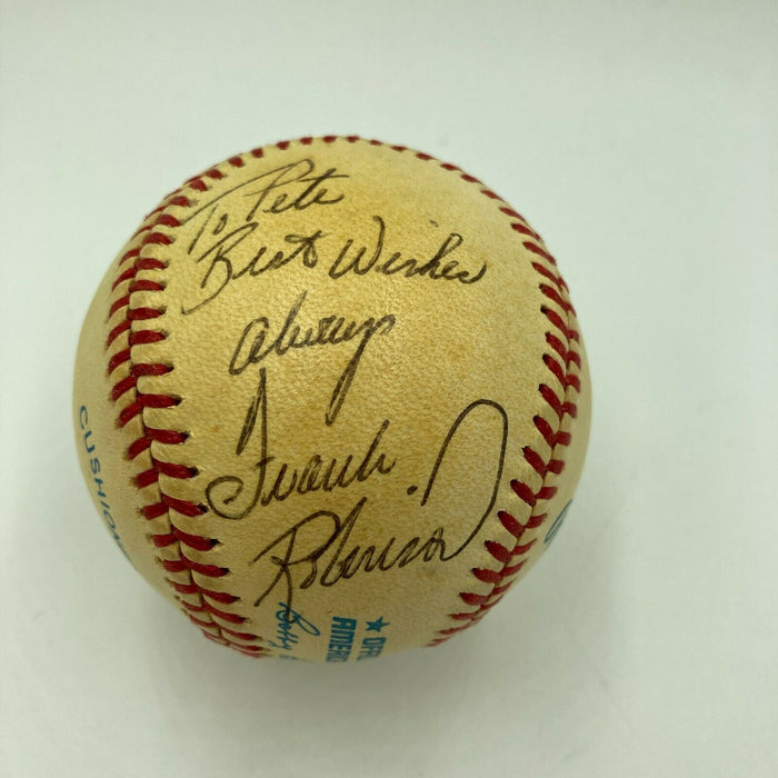 Frank Robinson Signed Vintage American League Baseball With JSA COA