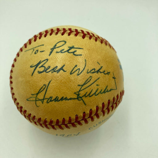 Harmon Killebrew Signed Vintage American League Macphail Baseball JSA COA