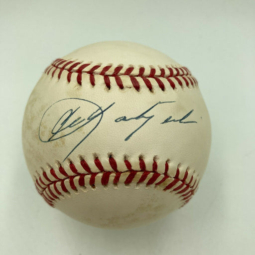 Carl Yastrzemski Signed Autographed American League Baseball JSA COA