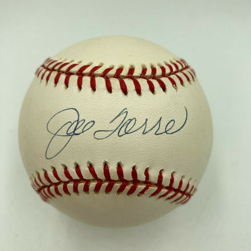 Joe Torre Signed Official 1996 World Series Baseball New York Yankees JSA COA