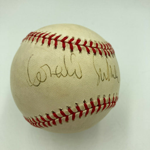 Donald Sutherland Signed Official National League Baseball JSA COA Movie Star