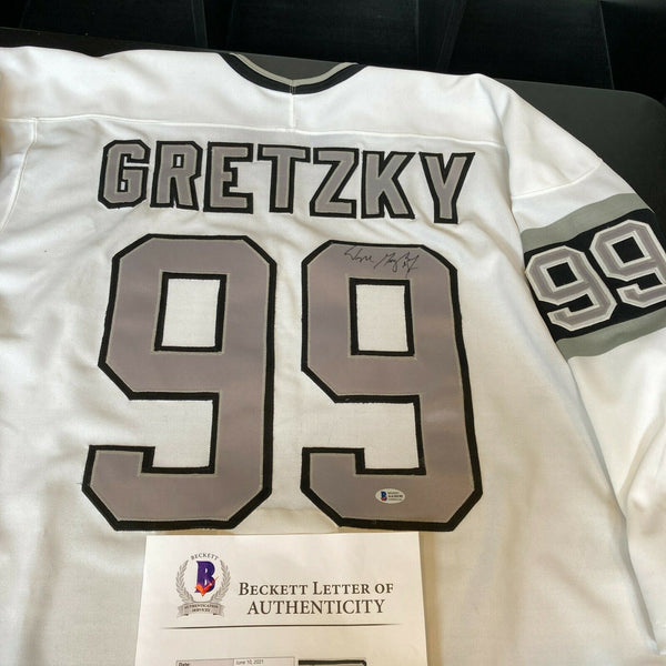 Wayne Gretzky Signed Authentic CCM Los Angeles Kings Game Model Jersey Beckett