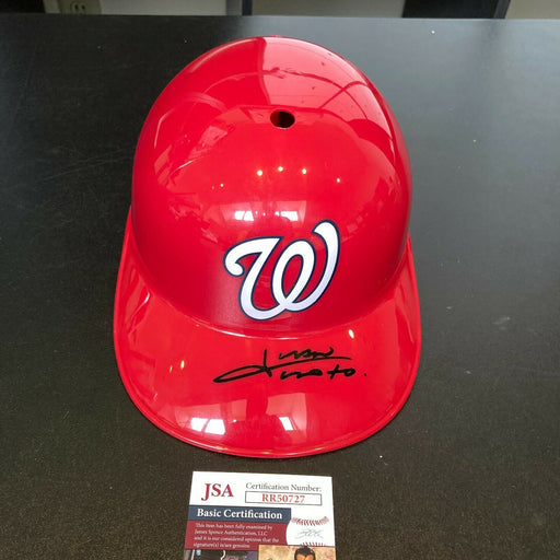 Juan Soto Signed Autographed Washington Nationals Full Size Helmet With JSA COA