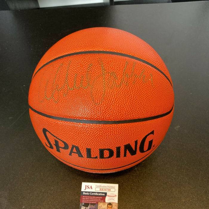 Kareem Abdul-Jabbar Signed Spalding Official Game Basketball JSA COA