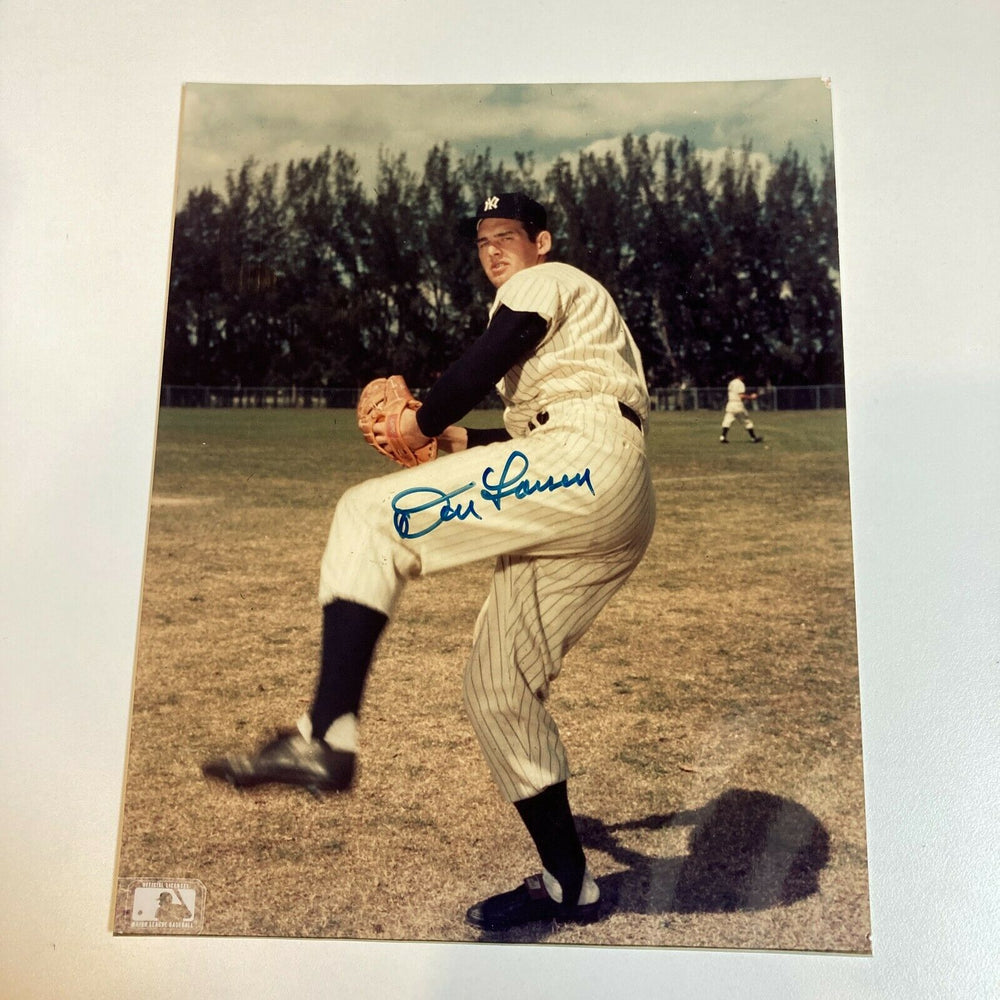 Don Larsen Signed Autographed 8x10 Baseball Photo