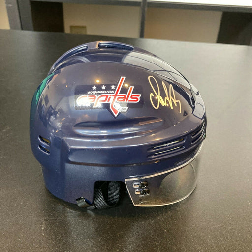 Alexander Ovechkin Signed Washington Capitals Mini Hockey Helmet Fanatics Holo