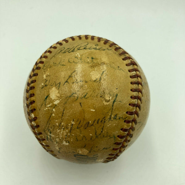 1948 Brooklyn Dodgers Team Signed Official Branch Rickey Baseball Arky Vaughan