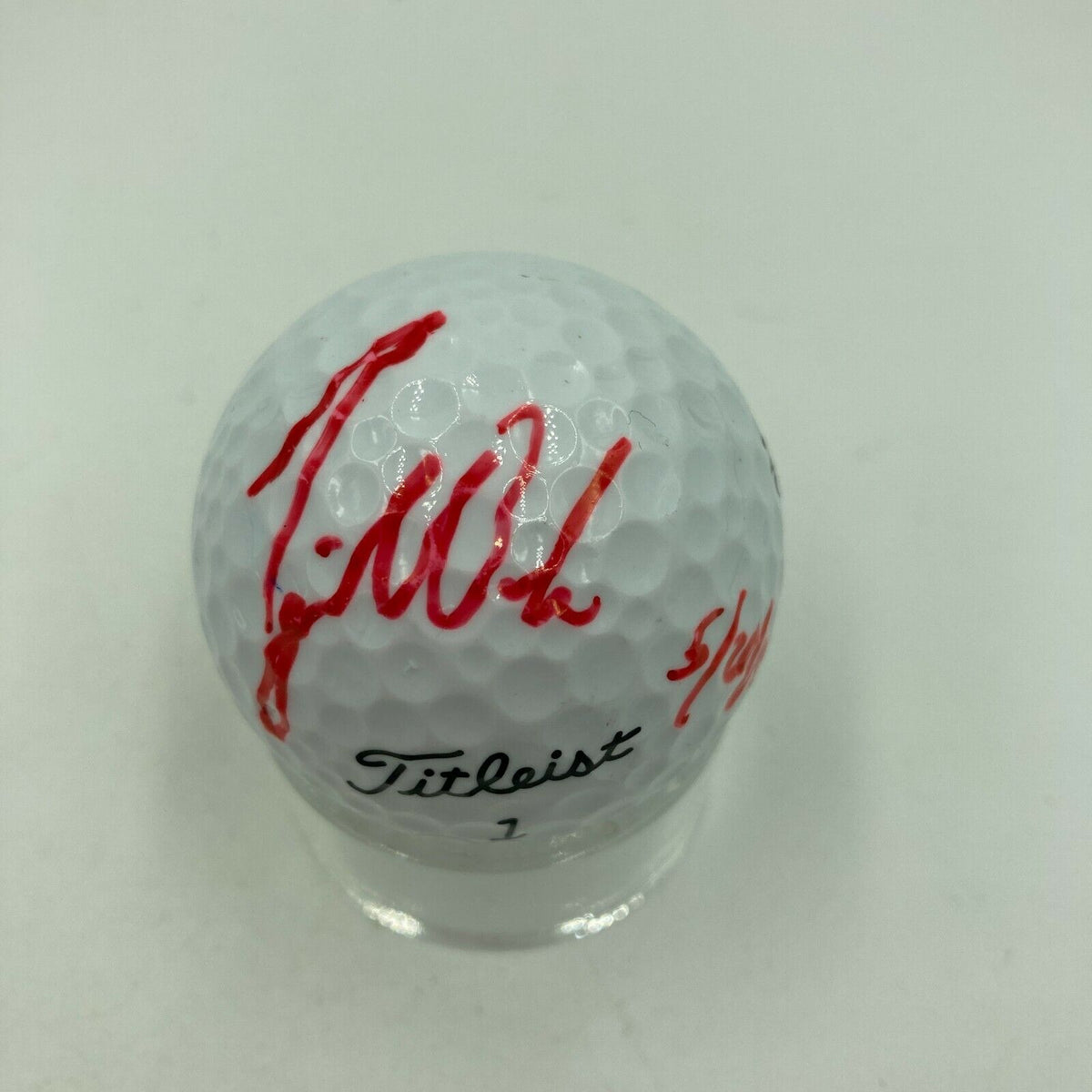 JOE OZAKI サイン入りゴルフボール 1995年 Rare Tiger Woods Early Career 1995 Signed Autographed Golf Ball