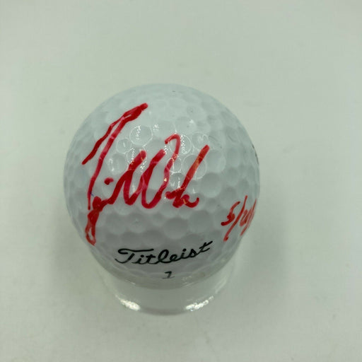 Rare Tiger Woods Early Career 1995 Signed Autographed Golf Ball With JSA COA