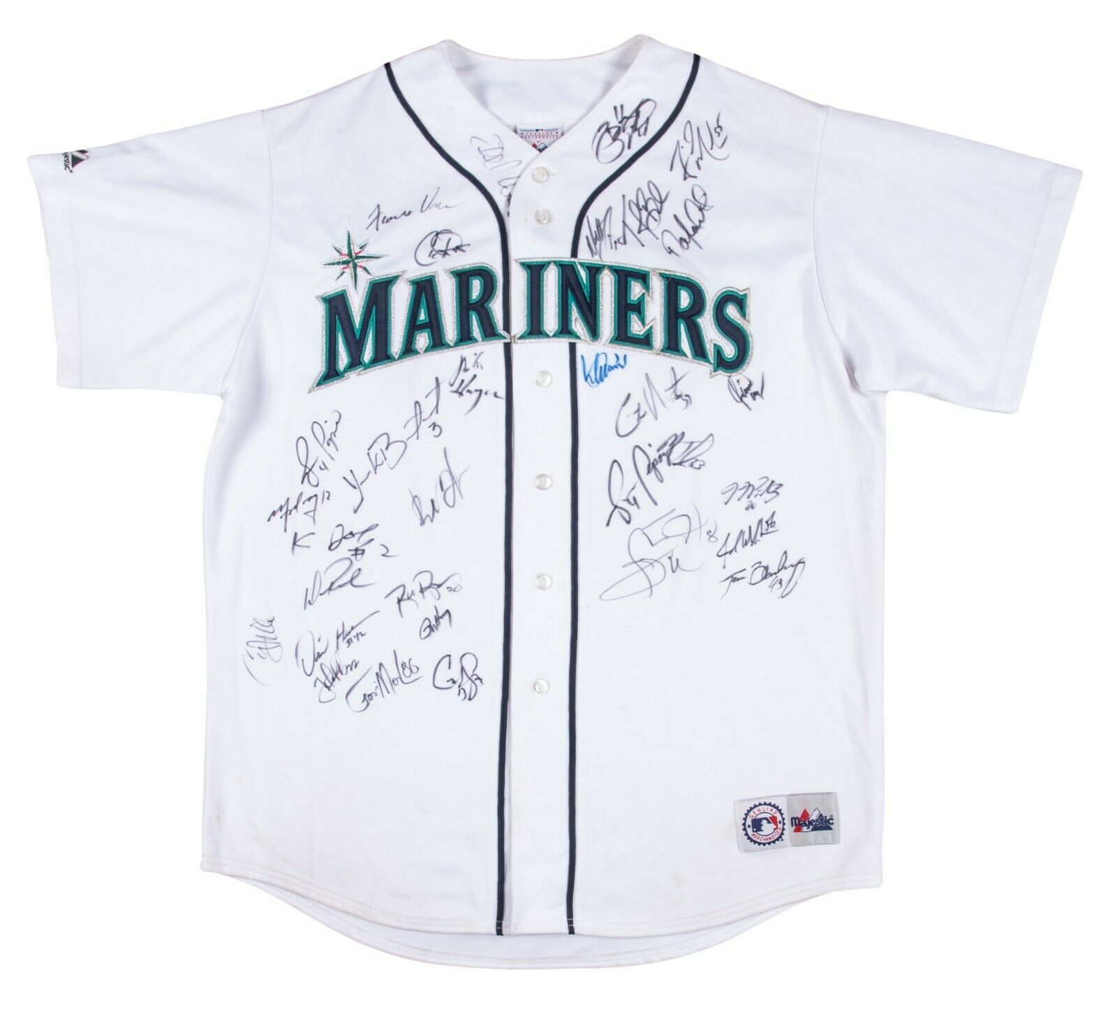 Seattle Mariners Ichiro Suzuki Autographed Teal Majestic Jersey
