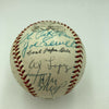 Willie Mays Stan Musial Eddie Mathews Hall Of Fame Multi Signed Baseball JSA COA
