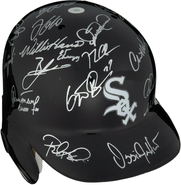 Beautiful 2005 Chicago White Sox World Series Champs Team Signed Helmet JSA COA