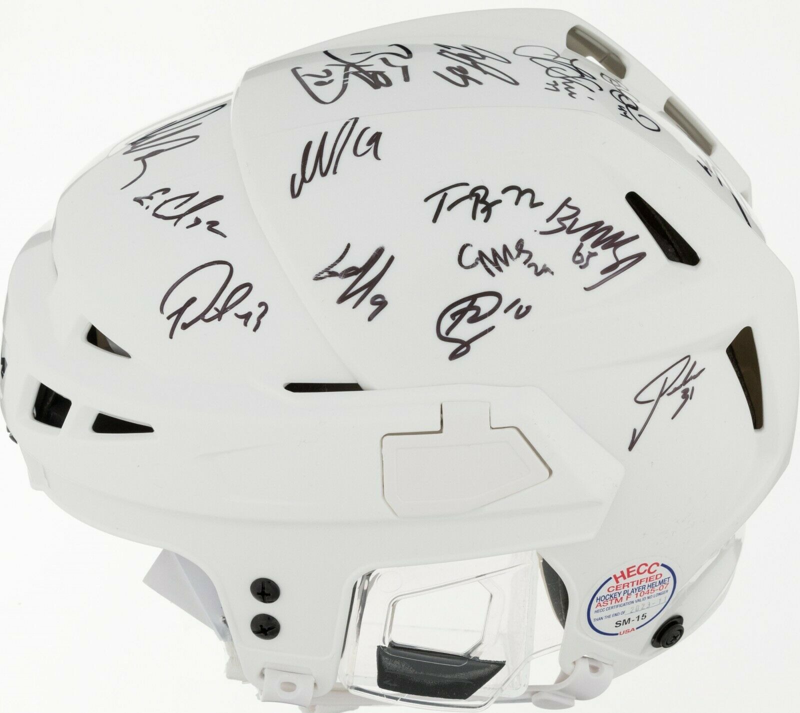 2018 Washington Capitals Stanley Cups Champions Team Signed Helmet Fanatics Holo