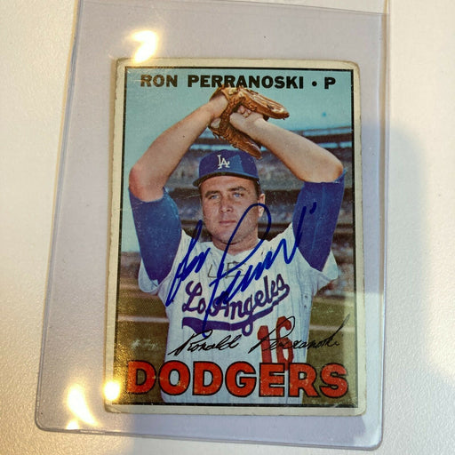 1967 Topps ron perranoski Signed Autographed Baseball Card