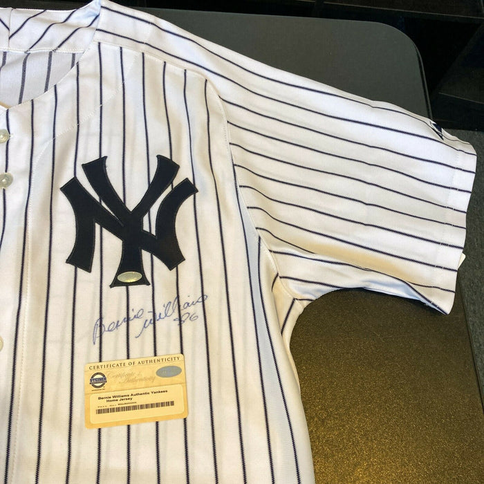 Bernie Williams Signed Authentic New York Yankees Game Model