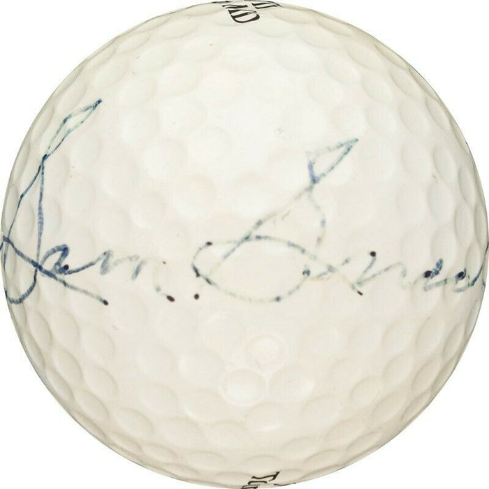 Sam Snead Signed Autographed Golf Ball With PSA DNA COA