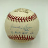 Bernie Williams 1996 ALCS MVP Signed Major League STAT Baseball Steiner & MLB