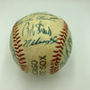 1952 Chicago White Sox Team Signed Autographed Baseball With Nellie Fox