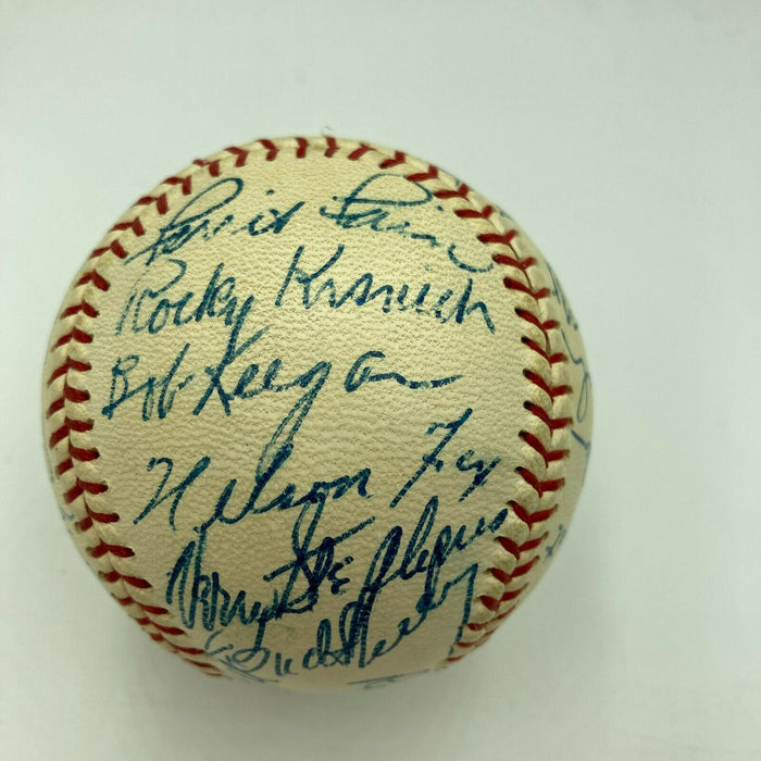 1957 Chicago White Sox Team Signed Autographed Baseball With Nellie Fox
